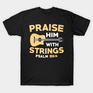 Church Guitar Bass Jesus Christ T-Shirt